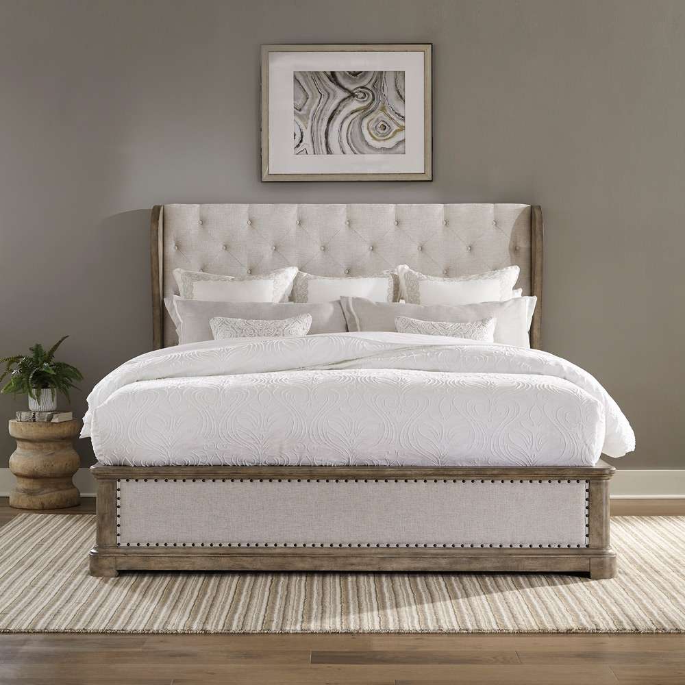 Liberty Furniture - Town & Country King Shelter Bed  - 711-BR-KSH veiw 1