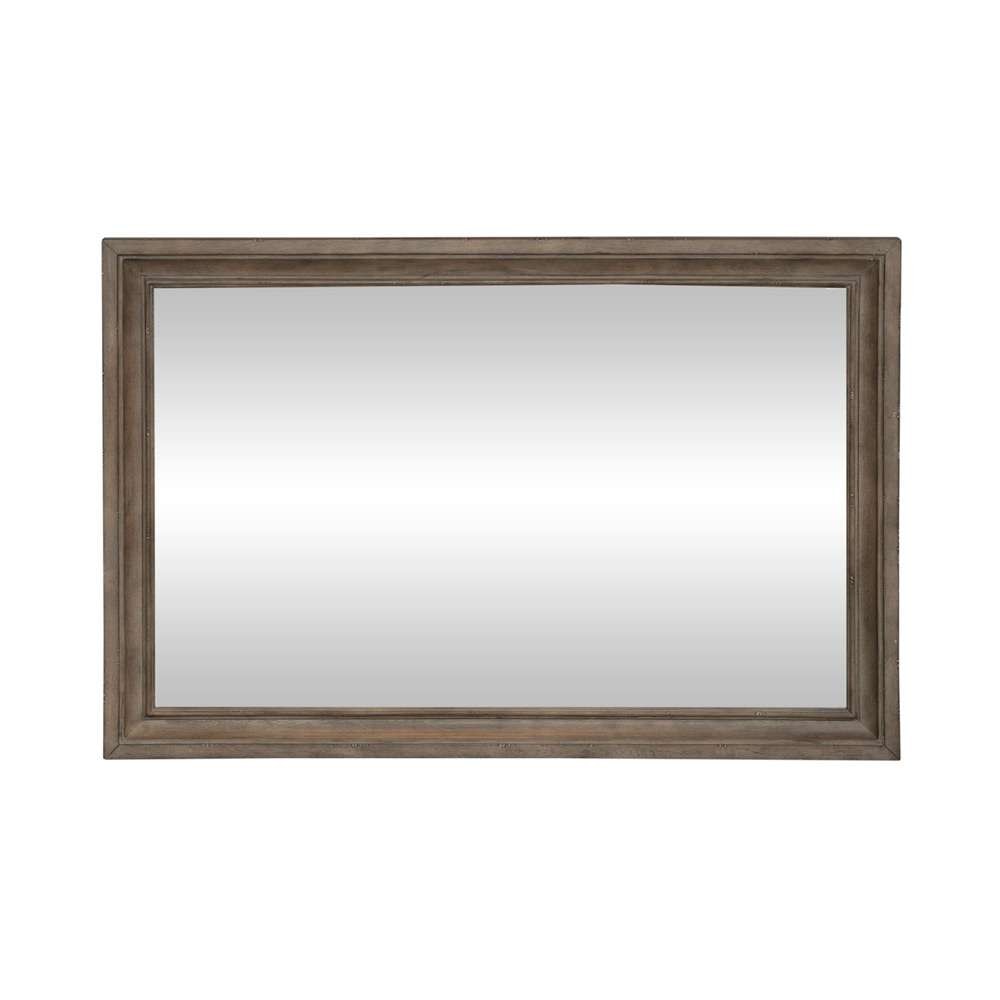 Liberty Furniture - Town & Country Landscape Mirror - 711-BR51 veiw 3