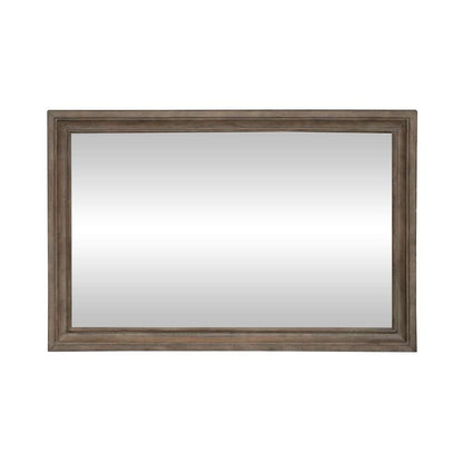 Liberty Furniture - Town & Country Landscape Mirror - 711-BR51 veiw 3