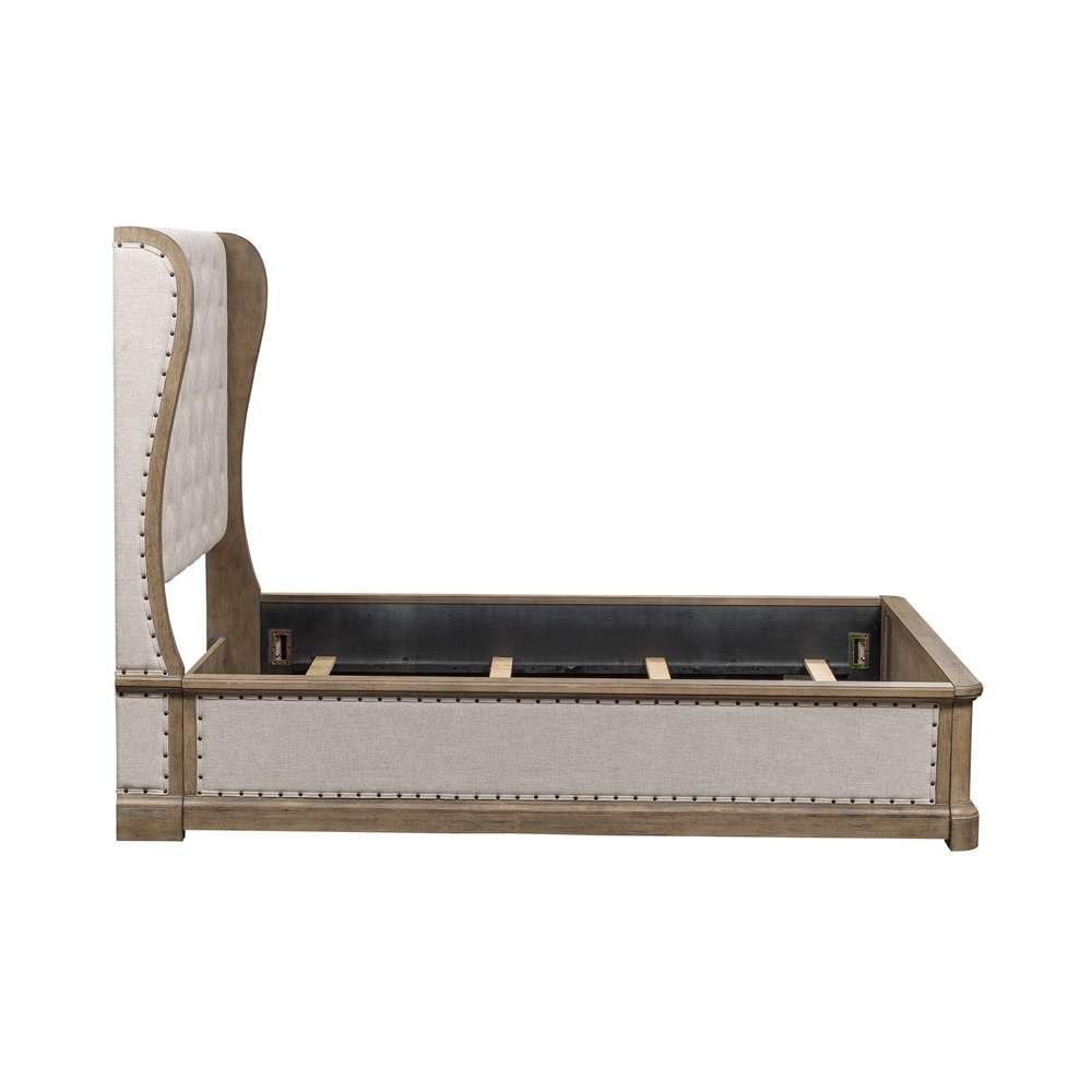 Liberty Furniture - Town & Country Queen Shelter Bed  - 711-BR-QSH veiw 4