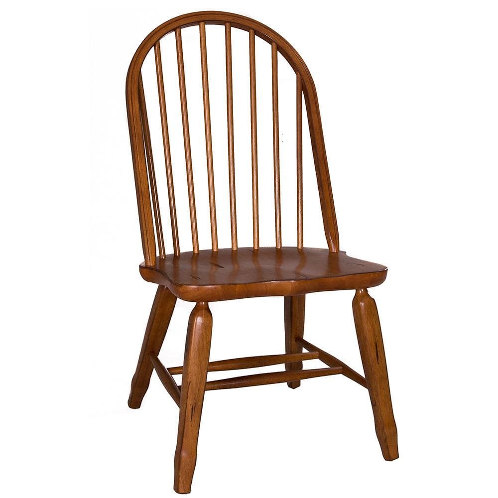 Liberty Furniture - Treasures 7 Piece Set  in Rustic Oak & Black - 17-DR-7PCS veiw 3