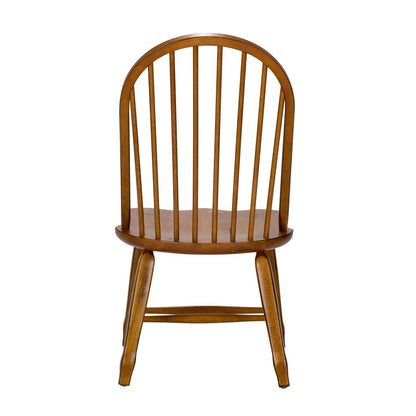 Liberty Furniture - Treasures Bow Back Side Chair - Oak (Set of 2) - 17-C2050 veiw 7