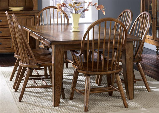 Liberty Furniture - Treasures Rectangular Leg Table In Oak - 17-T4408 veiw 1