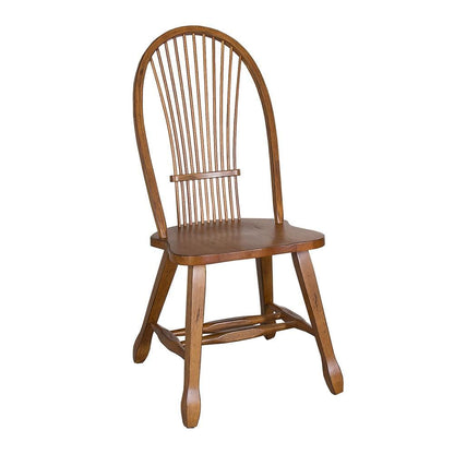 Liberty Furniture - Treasures Sheaf Back Side Chair - Oak in Rustic Oak - 17-C1032 veiw 2