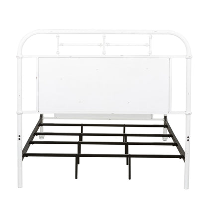 Liberty Furniture - Vintage Series Full Metal Bed - Antique White - 179-BR17HFR-AW veiw 3