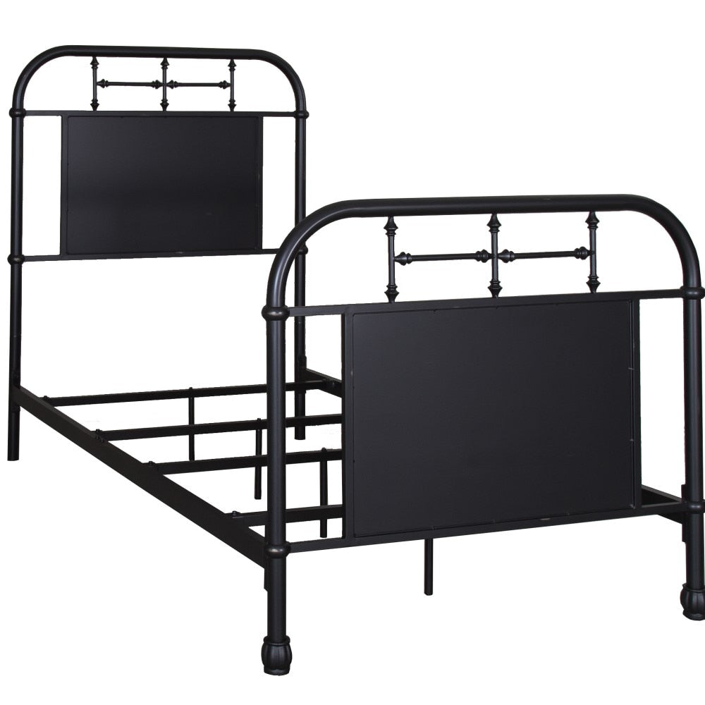 Liberty Furniture - Vintage Series Full Metal Bed - Black - 179-BR17HFR-B veiw 2