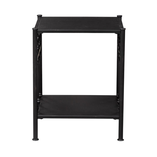 Liberty Furniture - Vintage Series Open Night Stand - Black - 179-BR61-B veiw 1