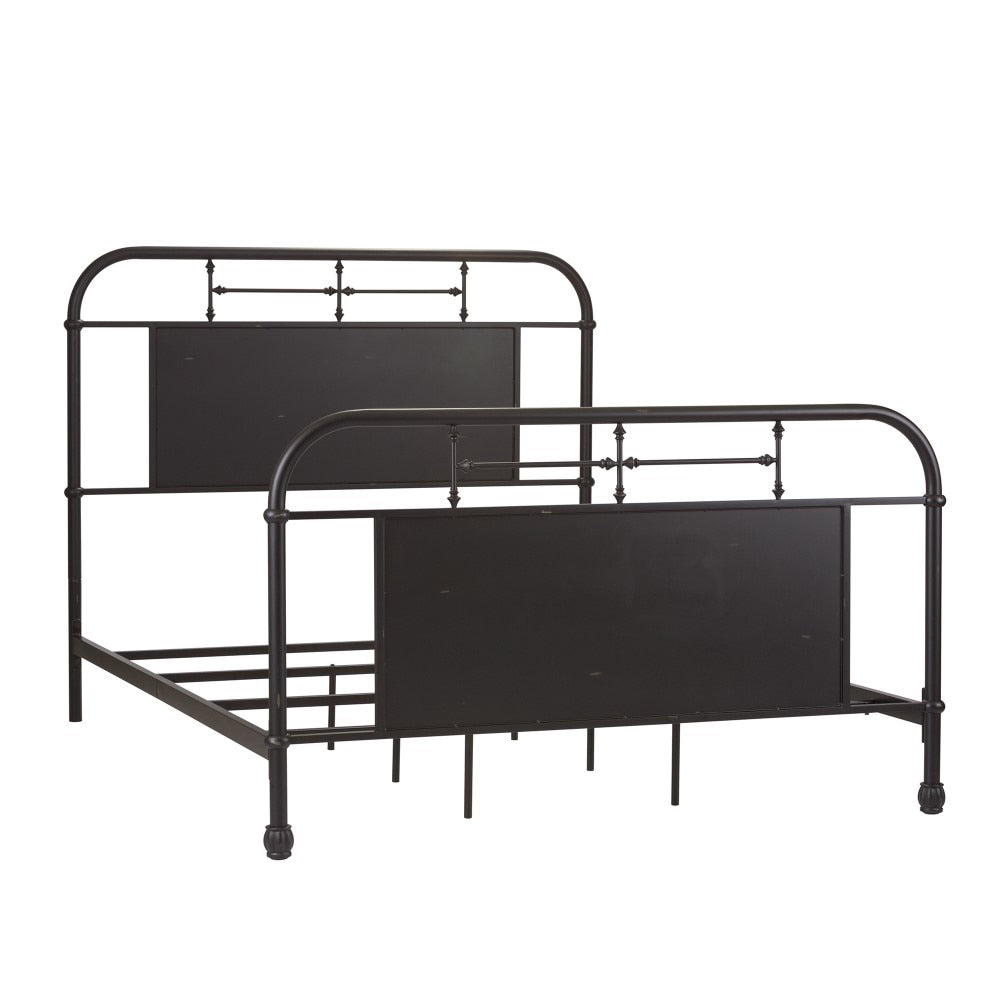 Liberty Furniture - Vintage Series Queen Metal Bed - Black - 179-BR13HFR-B veiw 2