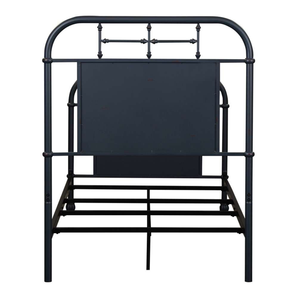 Liberty Furniture - Vintage Series Twin Metal Bed Navy - 179-BR11HFR-N veiw 5