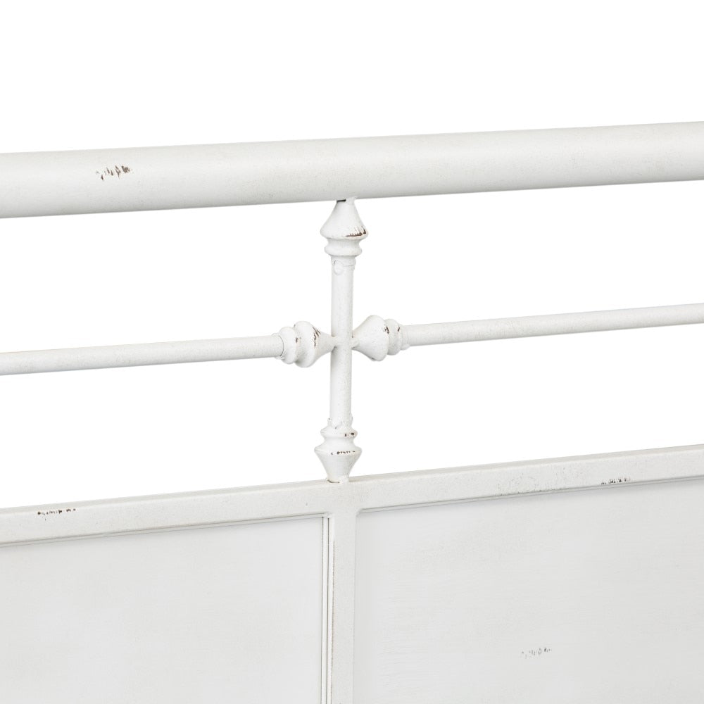 Liberty Furniture - Vintage Series Twin Metal Day Bed - Antique White - 179-BR11TB-AW veiw 5