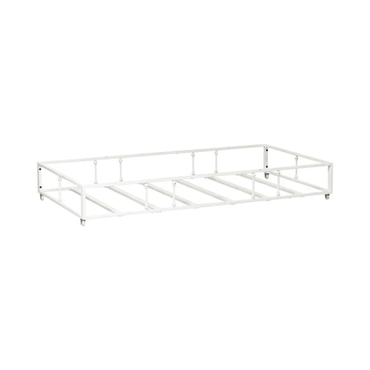 Liberty Furniture - Vintage Series Twin Metal Trundle - Antique White - 179-BR11T-AW veiw 2