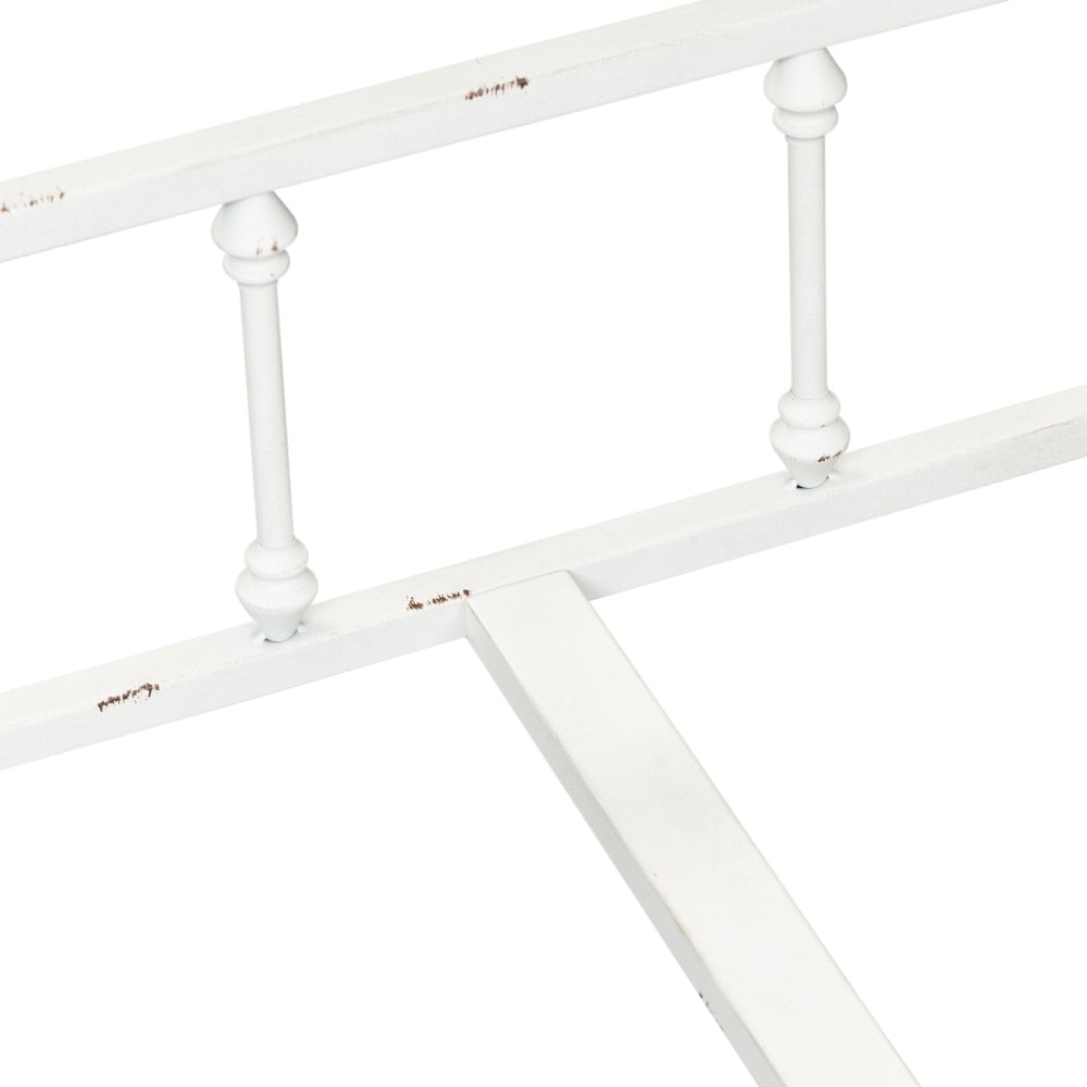 Liberty Furniture - Vintage Series Twin Metal Trundle - Antique White - 179-BR11T-AW veiw 3
