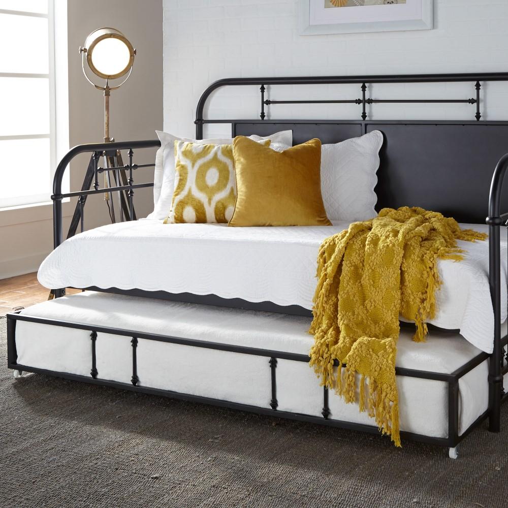 Liberty Furniture - Vintage Series Twin Metal Trundle - Black - 179-BR11T-B view 1