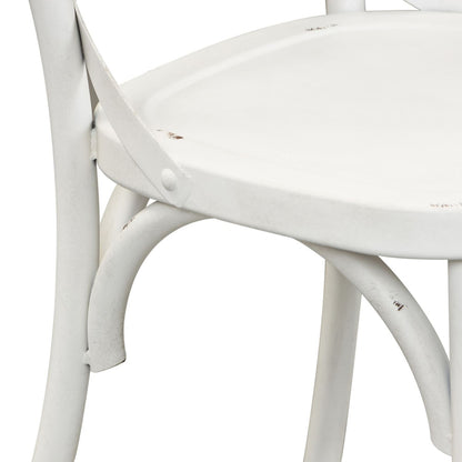 Liberty Furniture - Vintage Series X Back Counter Chair - Antique White-Set of 2 - 179-B300524-AW-2PK view 3