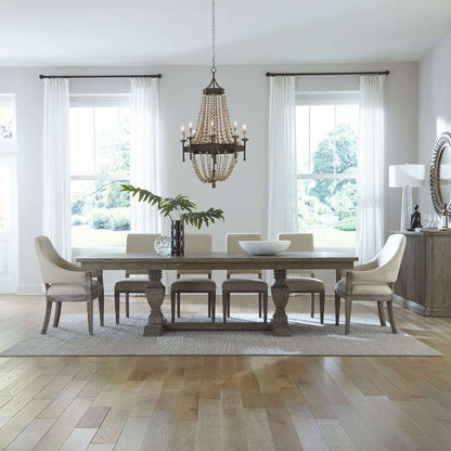 Liberty Furniture - Westfield 7 Piece Trestle Table Set  - 944-CD-7TRS veiw 1