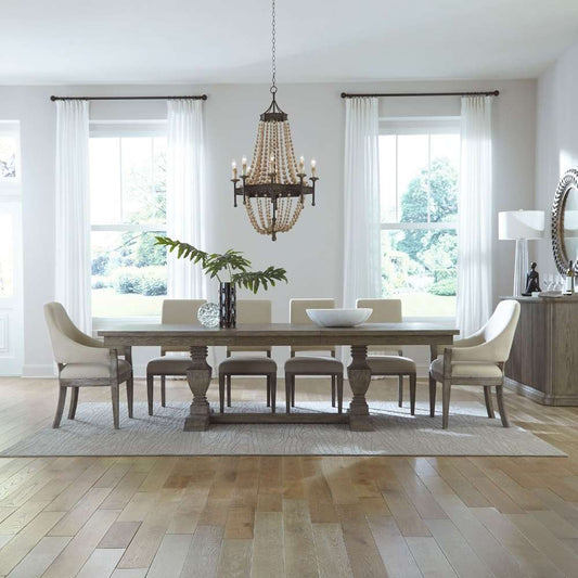 Liberty Furniture - Westfield 7 Piece Trestle Table Set  - 944-CD-7TRS veiw 1