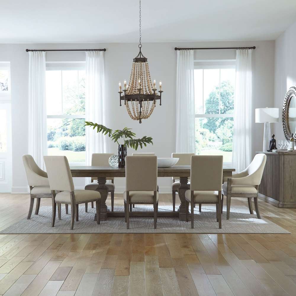 Liberty Furniture - Westfield 9 Piece Trestle Table Set  - 944-CD-9TRS veiw 1