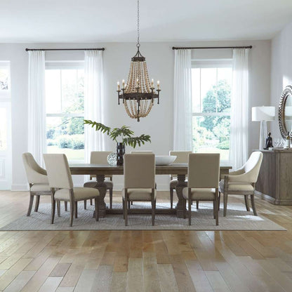 Liberty Furniture - Westfield 9 Piece Trestle Table Set  - 944-CD-9TRS veiw 1
