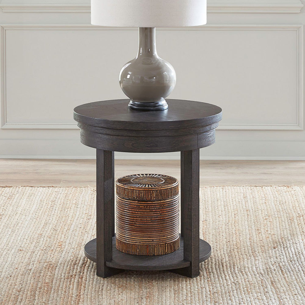 Liberty Furniture - Weston Round End Table - 811-OT1020 view 1