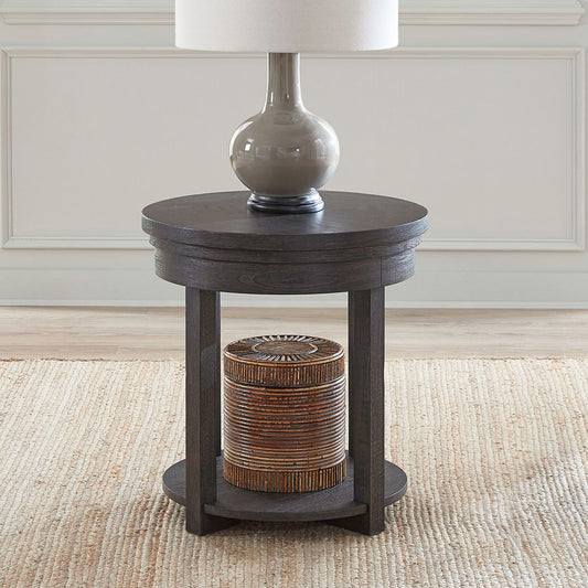 Liberty Furniture - Weston Round End Table - 811-OT1020 view 1