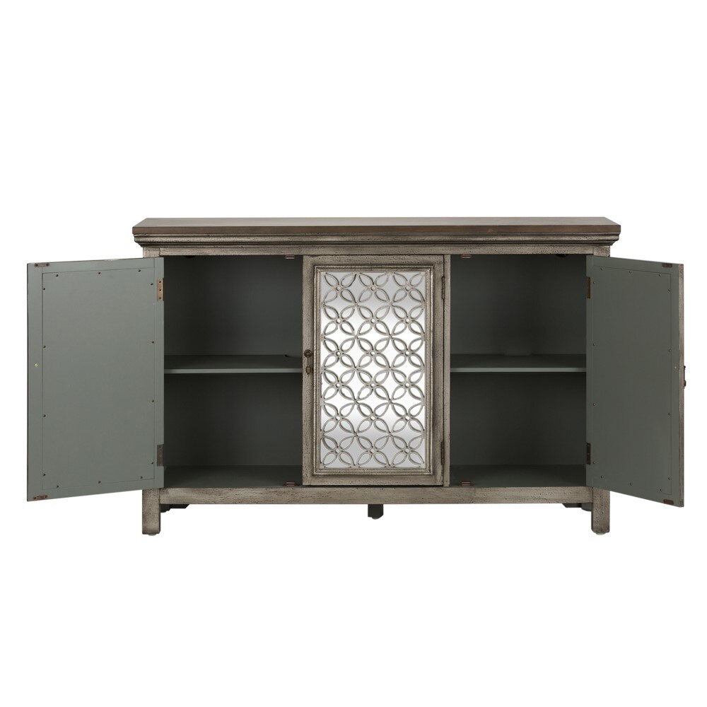Liberty Furniture - Westridge 3 Door Accent Cabinet - 2012-AC5636 veiw 5