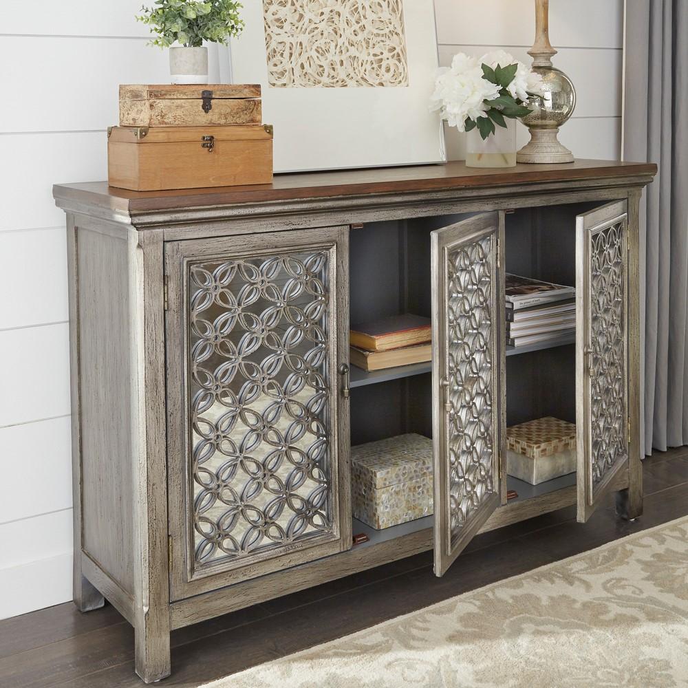 Liberty Furniture - Westridge 3 Door Accent Cabinet - 2012-AC5636 veiw 6