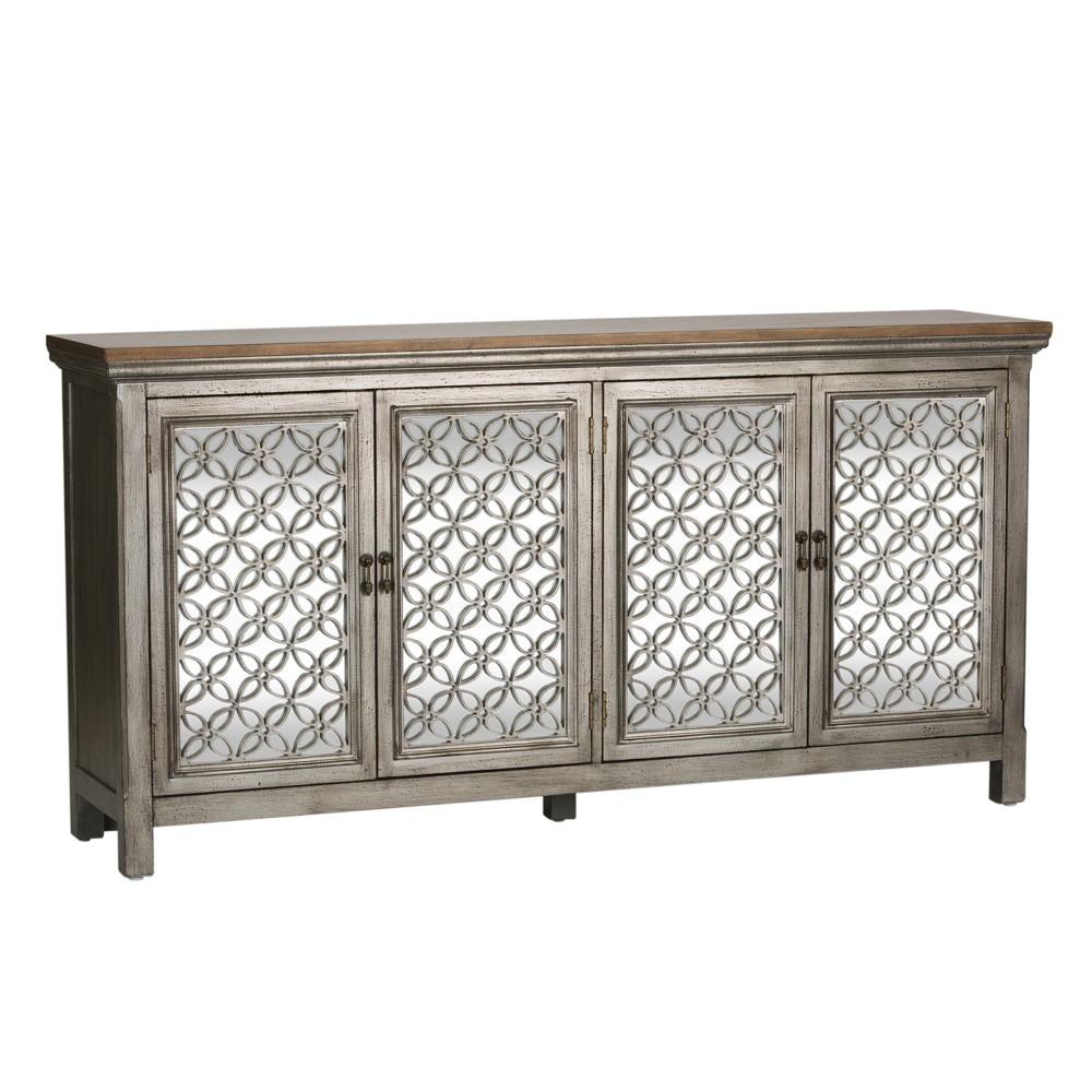 Liberty Furniture - Westridge 4 Door Accent Cabinet - 2012-AC7236 veiw 3