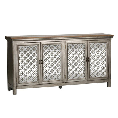 Liberty Furniture - Westridge 4 Door Accent Cabinet - 2012-AC7236 veiw 3