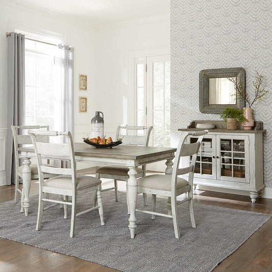 Liberty Furniture - Whitney 5 Piece Rectangular Table Set - 661W-CD-5RLS veiw 1