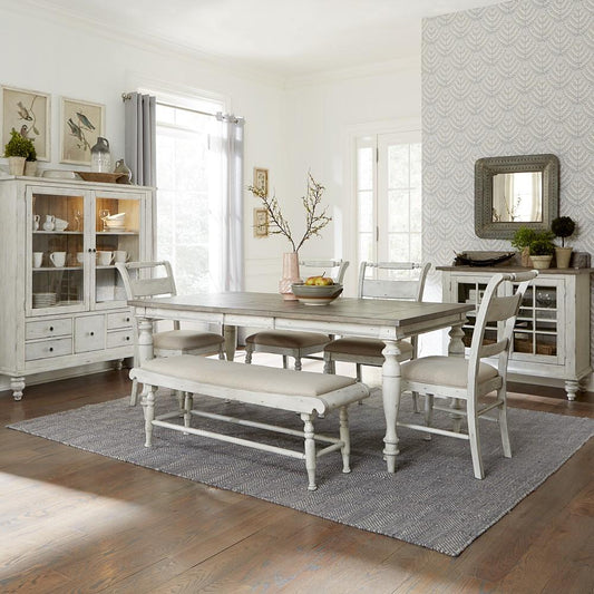 Liberty Furniture - Whitney 6 Piece Rectangular Table Set - 661W-CD-6RTS veiw 1