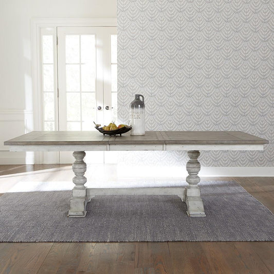 Liberty Furniture - Whitney Trestle Table Set - 661W-CD-TRS veiw 1
