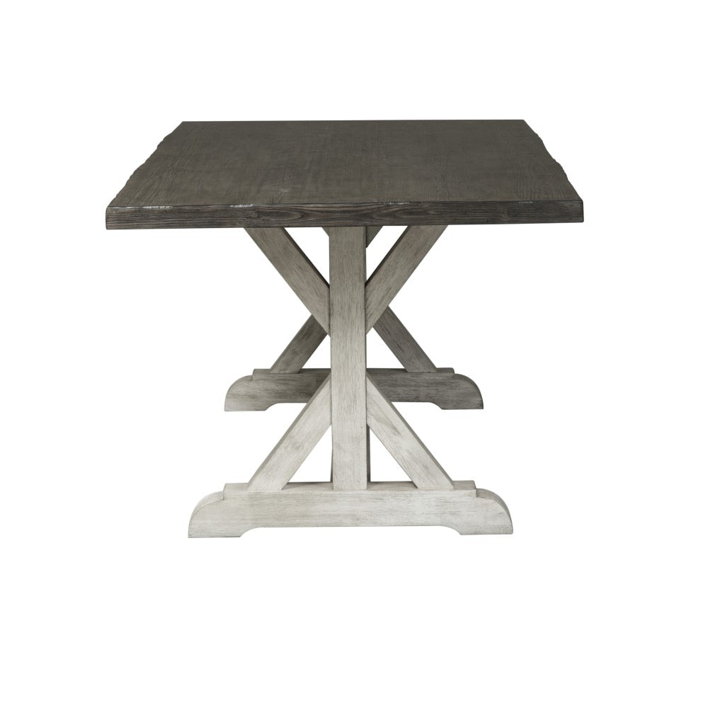 Liberty Furniture - Willowrun 7 Piece Trestle Table Set - 619-DR-7TRS veiw 5