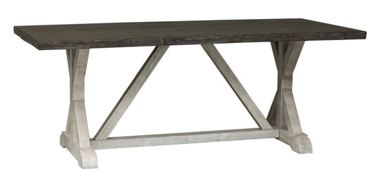 Liberty Furniture - Willowrun Trestle Table - 619-T3878 veiw 1