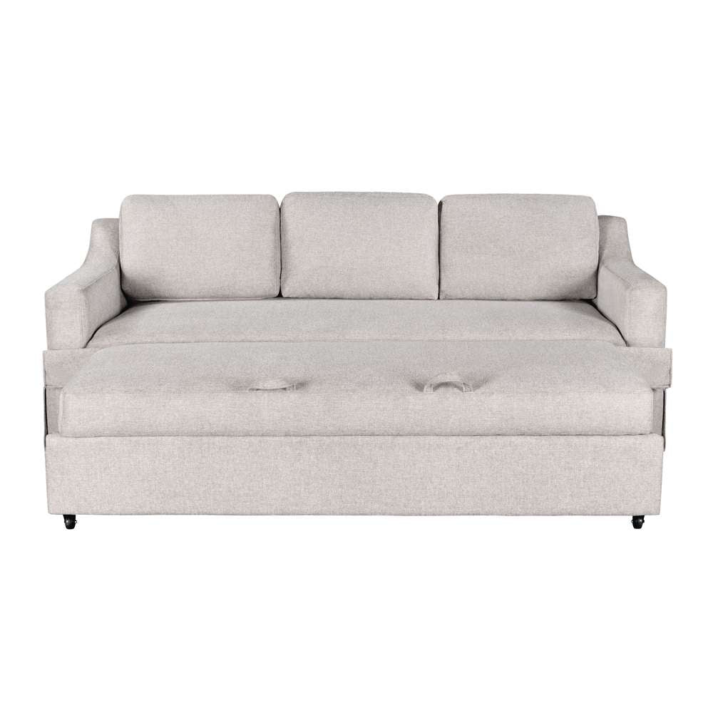 Serta by Lifestyle Solutions - Hailey Pullout Sofa Bed, Linen - 113A012LIN veiw 6