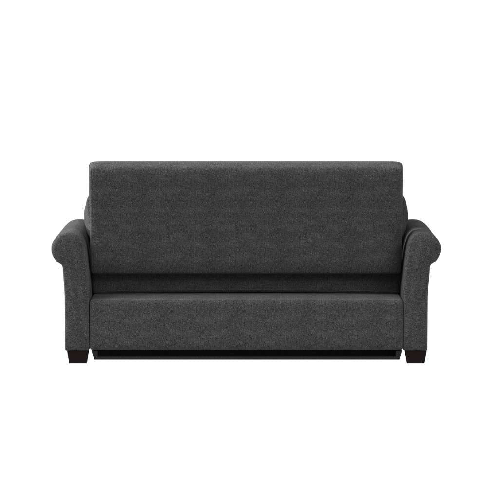 Serta - Hailey Convertible Sofa, Queen Size, Grey by Lifestyle Solutions - SA-HPTSA3TM3011 veiw 6
