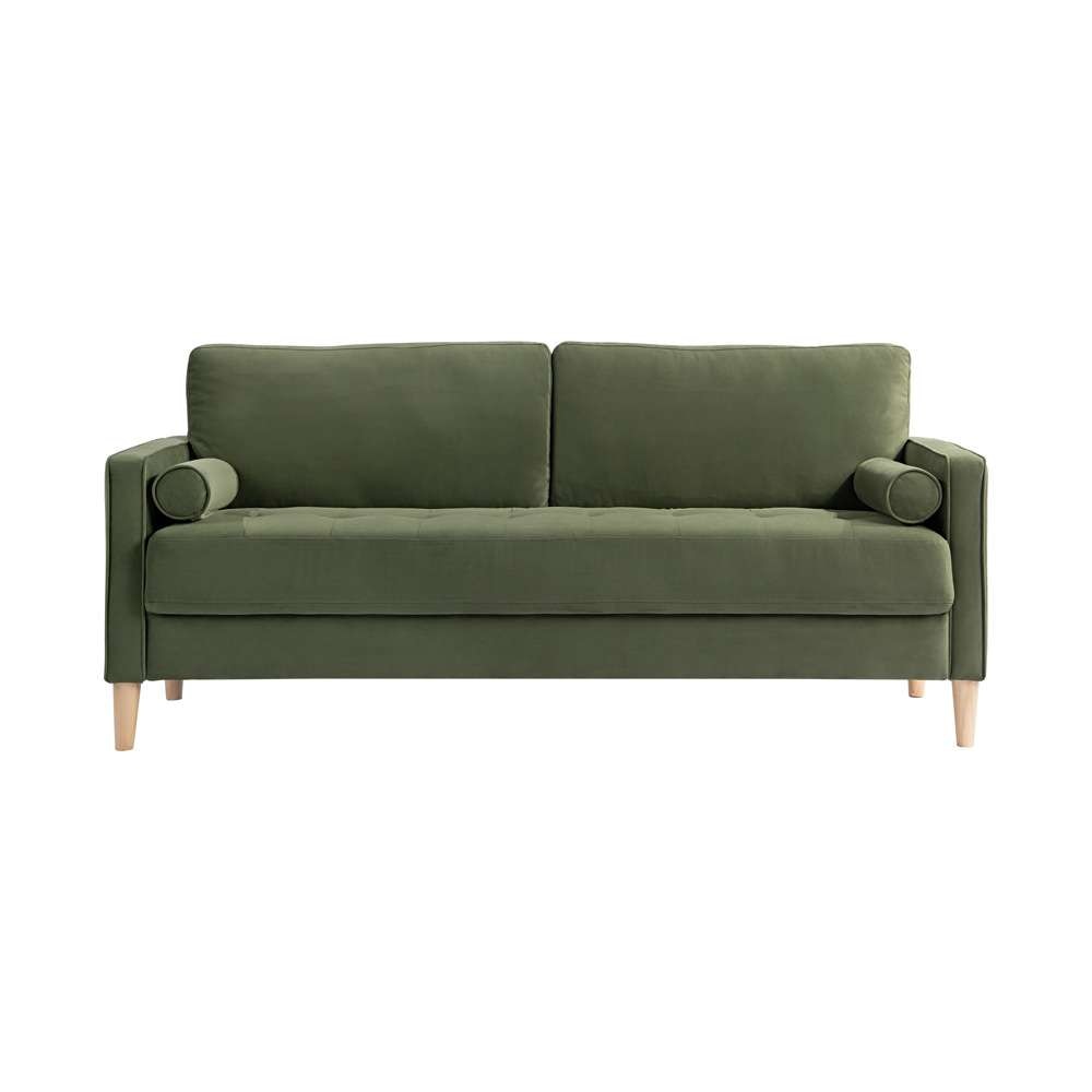 Lifestyle Solutions - Landon Sofa, Olive  - LKLGF2SP3OLV-C veiw 2