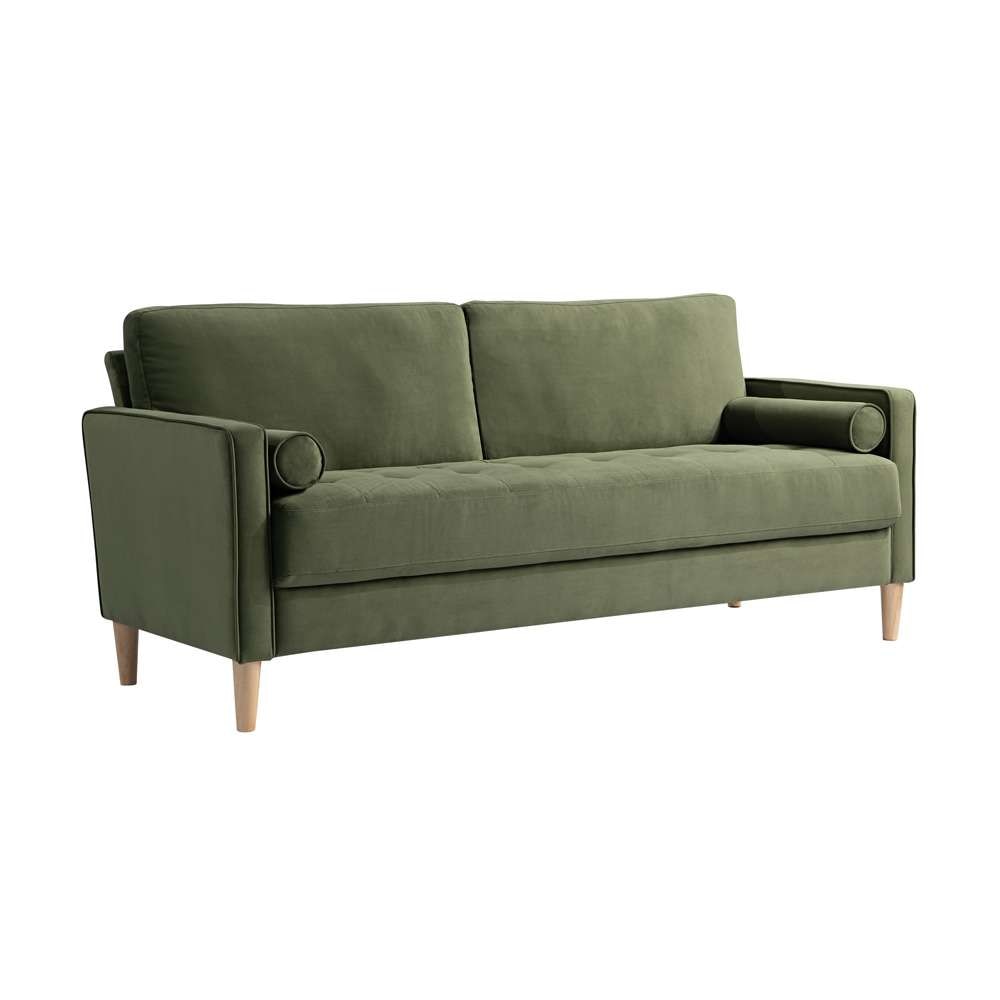 Lifestyle Solutions - Landon Sofa, Olive  - LKLGF2SP3OLV-C veiw 3