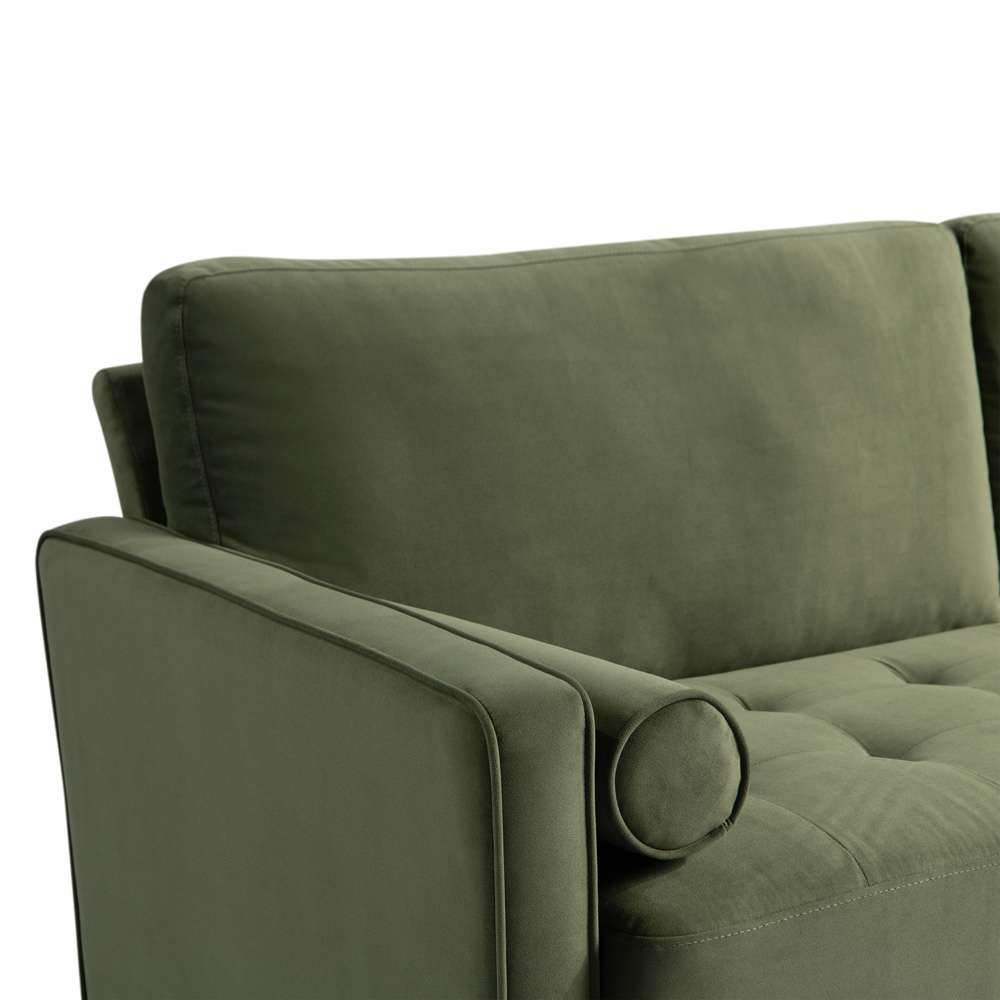 Lifestyle Solutions - Landon Sofa, Olive  - LKLGF2SP3OLV-C veiw 8