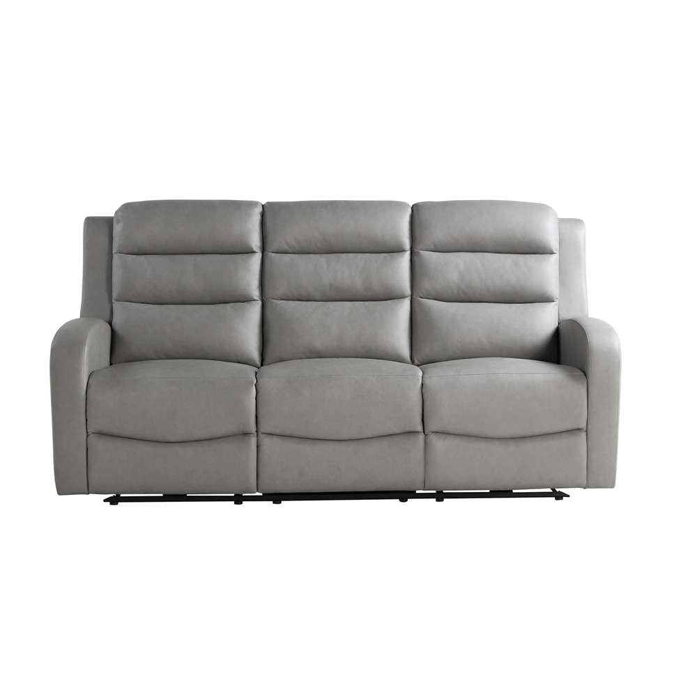 Lifestyle Solutions - Relax A Lounger Anton Power Reclining Sofa with USB Port, Grey - 213A022GRY veiw 1