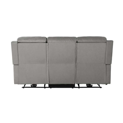 Lifestyle Solutions - Relax A Lounger Anton Power Reclining Sofa with USB Port, Grey - 213A022GRY veiw 3