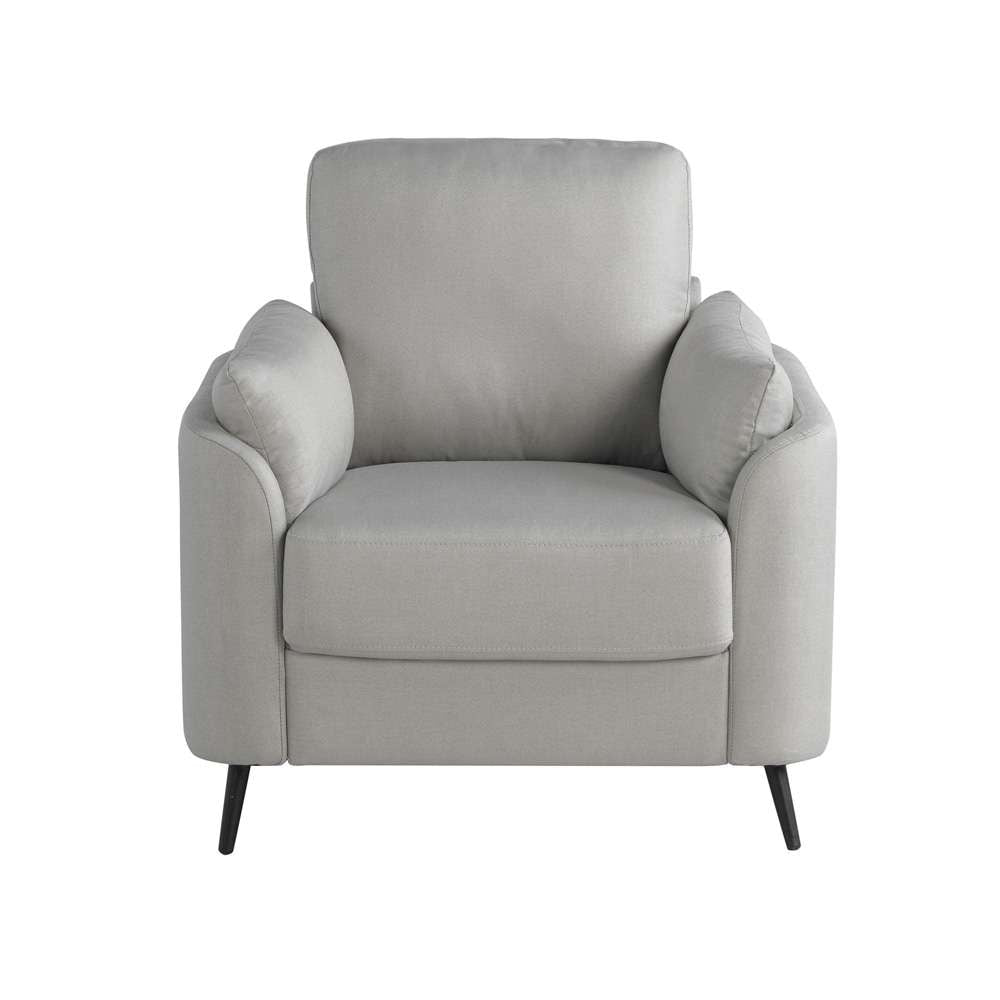 Lifestyle Solutions - Studio Living Bedford Accent Chair, Smoke - 131A022LTG veiw 1