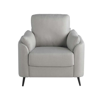 Lifestyle Solutions - Studio Living Bedford Accent Chair, Smoke - 131A022LTG veiw 1