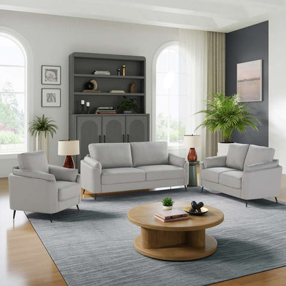 Lifestyle Solutions - Studio Living Bedford Accent Chair, Smoke - 131A022LTG veiw 4
