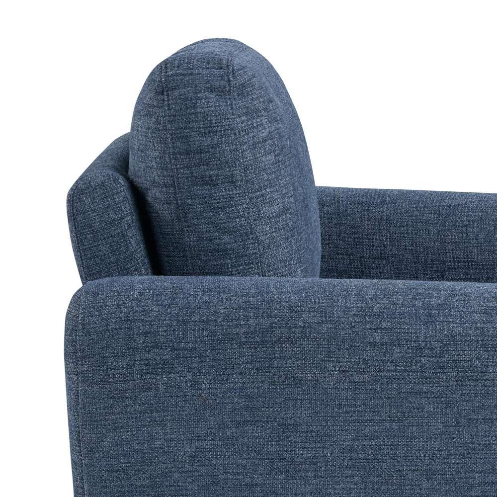 Lifestyle Solutions - Westley Loveseat with Rolled Arms, Blue - CCWENKS2BLURA veiw 4