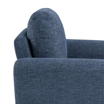 Lifestyle Solutions - Westley Loveseat with Rolled Arms, Blue - CCWENKS2BLURA veiw 4