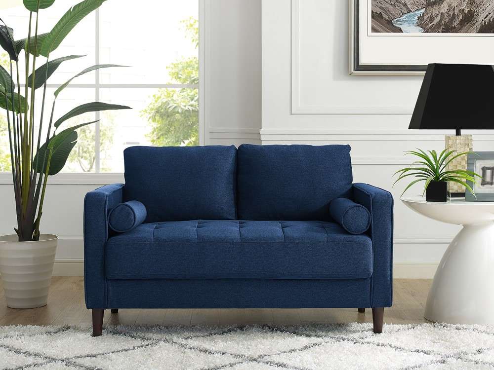 Lifestyle Solutions - Landon Loveseat, Navy  - LKLGF2SP2GU3051 veiw 3