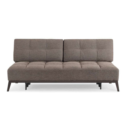 Lifestyle Solutions - Relax A Lounger Sheldon Convertible Futon, Brown - RA-STNS3EU5004 veiw 2