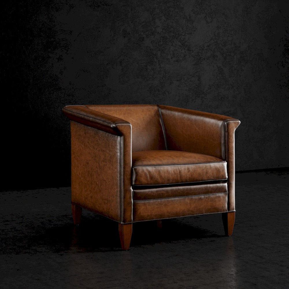 Lillian August - Ace Chair in Sauvage-Black-Tan-Black - LL3143C-Sauvage-Black-Tan-Black view 1