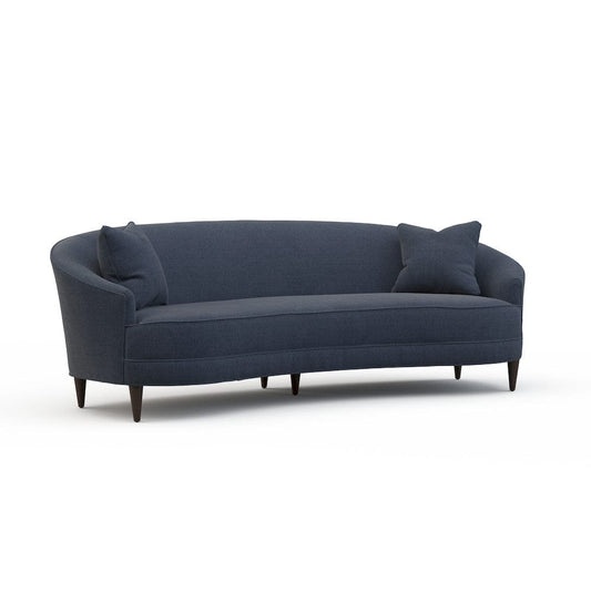 Lillian August - Aurora Sofa in Cristo-Blue - U106-S1-Cristo-Blue view 1