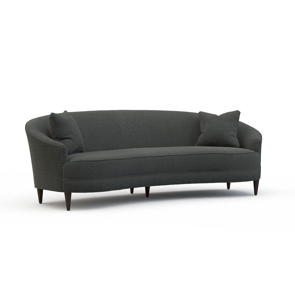 Lillian August - Aurora Sofa in Cristo-Charcoal - U106-S1-Cristo-Charcoal view 1